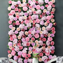 Load image into Gallery viewer, Zijde Rose Flower Home Decor Champagne Kunstmatige Bloem Voor Bruiloft Decoratie Bloem Muur Romantische Bruiloft Achtergrond DIY