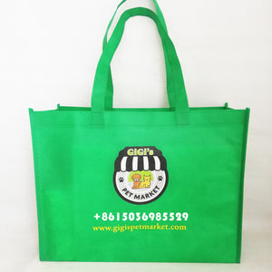 Promotion Custom Logo Gift Box Bags with Handles Non Woven Fabric Tote Bag Thank You Bag Halloween Event Party Favor Factory OEM