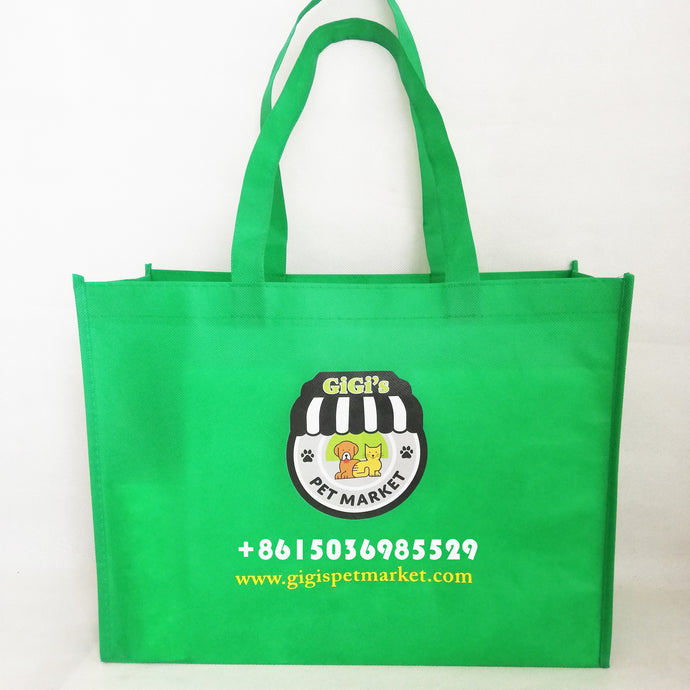 Promotion Custom Logo Gift Box Bags with Handles Non Woven Fabric Tote Bag Thank You Bag Halloween Event Party Favor Factory OEM
