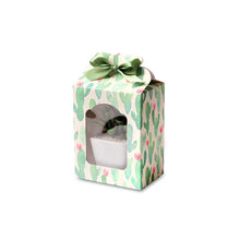 Load image into Gallery viewer, 100 PCS Gift Paper Box With Window Ribbon Wedding Party Kids Birthday Toy Paper Box Towel Underwear Jar Gift Paper Packaging