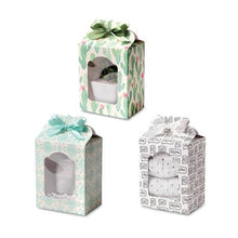 Load image into Gallery viewer, 100 PCS Gift Paper Box With Window Ribbon Wedding Party Kids Birthday Toy Paper Box Towel Underwear Jar Gift Paper Packaging