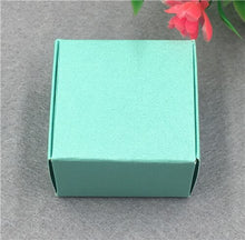 Load image into Gallery viewer, 400Pcs Paper Handmade DIY Box Colorful Cardboard Cookies Candy Gift Package Box Cases Wedding Birthday Festival Cake Supplies