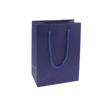 Load image into Gallery viewer, 1000pcs Kraft Gift Paper Bag Black Bag 11.5*7*15.5cm Small Paper Bags Wedding Jewelry Gift Handle Bag ZA5617