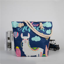 Load image into Gallery viewer, 300pcs Foldable Eco Shopping Bag Reusable Tote Pouch Women Student Fashion canvas Shoulder Bags Women Travel Storage Handbag