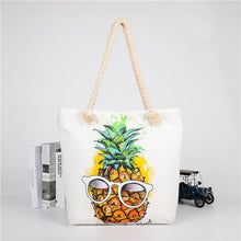 Load image into Gallery viewer, 300pcs Foldable Eco Shopping Bag Reusable Tote Pouch Women Student Fashion canvas Shoulder Bags Women Travel Storage Handbag