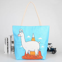 Load image into Gallery viewer, 300pcs Foldable Eco Shopping Bag Reusable Tote Pouch Women Student Fashion canvas Shoulder Bags Women Travel Storage Handbag