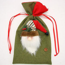 Load image into Gallery viewer, 100pcs Christmas Bags Santa Claus Gift Bag Kids Xmas Decoration Candy Bag Bauble Christmas Tree Ornaments Supplies ZA4627