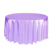 Load image into Gallery viewer, 5pcs X Satin 120&quot; Round Tableclothes Table Cloth Wedding Banquet Wedding Party Decor