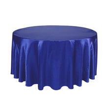 Load image into Gallery viewer, 5pcs X Satin 120&quot; Round Tableclothes Table Cloth Wedding Banquet Wedding Party Decor